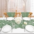 thumbnail image 2 of Sage Green Table Runners 10 Pieces 36x120 Inches Cheesecloth Table Runner Vintage Home Dinging Table Decor for Baby Shower Party Table Decorations, 2 of 14