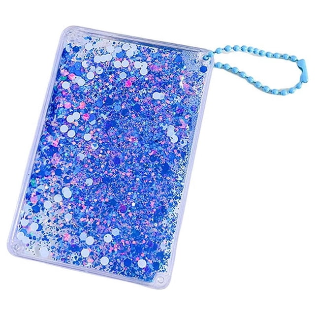Small Card Brick Small Card Brick Own Chain Thickened Creative Reinforced Novelty DIY Multicolor Optional Quicksand Design Goo Card Brick Stationery Accessories