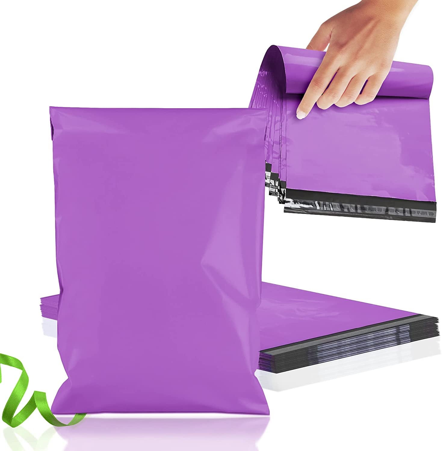 Packaging Plastic Parcel Mailing Postal Violet Bags Packing Envelopes Polythene 