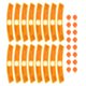 thumbnail image 1 of YSNOOWE 16Ud Reflejantes Para De Y Con Clip Para Radios, 1 of 6