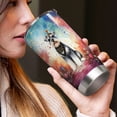thumbnail image 4 of Hello 2025 Schnauzer Celebrates Happy New Year Firework Balloon 20oz Stainless Steel Tumbler Insulated Cup with Lid Miniature Schnauzer Dog Lover - 02024, 4 of 5