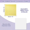 thumbnail image 2 of 40 Hojas de Cartulina Brillante Dorada, Papel Brillante de 12x12 Pulgadas, Cartulina Brillante de 250gsm, Papel Brillante Grande para Manualidades, Scrapbook, DIY, Arte, Boda, Fiesta, 2 of 6