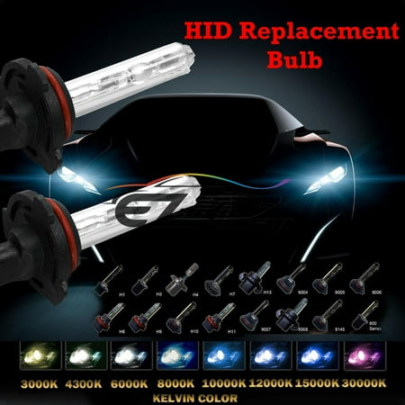 9004 Hid Xenon Light - One Pair Xenon 35W 55W Replacement HID KIT's Light Bulbs H4 H7 H10 H11 H13 9004 9005 9006