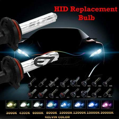 One Pair Xenon 35W 55W Replacement HID KIT's Light Bulbs H4 H7 H10 H11 H13 9004 9005