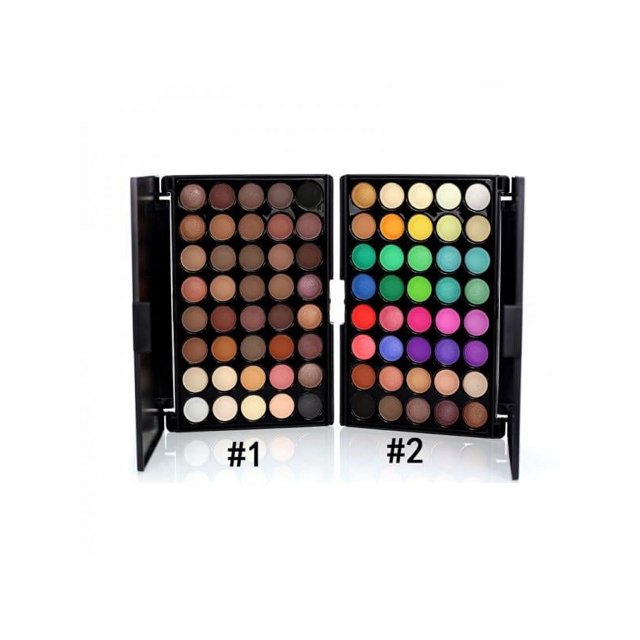 40 Cosmetic Makeup Eye Shadow Earth Colors Matte Pigment Eyeshadow Palette