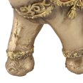 thumbnail image 4 of BIMZUC Large Elephant Statue Wealth Lucky Feng Shui Figurine Home Decor House Warming Present TV Cabinet Entryway Decoration Resin Green 6.69 inches / 17 cm for Living Room Bedroom Office Gift, 4 of 5