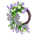 thumbnail image 4 of GROWTH TANK Silk Tulips Artificial Flowers Bedroom Thanksgiving Spring Wreath Front Door, 4 of 9