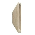 thumbnail image 3 of BIDK Home Large Tapered Travertine Serving Tray - 12" - Cream, 3 of 3