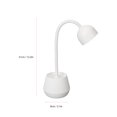 thumbnail image 3 of Lotus Shape Nail Lamp 360 Degree Rotatable Infrared Induction Gooseneck Lotus Shaped Nail Light, 3 of 5