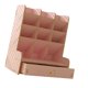thumbnail image 1 of Organizador de bolígrafos de madera, organizador de escritorio, multifuncional, para oficina, con cajón. Rosa, 1 of 9
