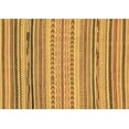 thumbnail image 1 of Ahgly Company Indoor Rectangle Abstract Brown Modern Area Rugs, 8' x 10', 1 of 4