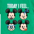 thumbnail image 3 of Disney Emoji - Today I Feel - Toddler And Youth Short Sleeve Graphic T-Shirt, 3 of 5