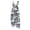 Blue, variant on EANJE Halloween Rompers for Women Wide Leg Adjustable Gothic Skull Floral Print Overalls Sleeveless Womens Romper Straps Jumpsuit Plus Size Bib Overalls Winter Clothing Pink XL