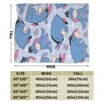 thumbnail image 4 of Eeyore Cartoon Fleece Blanket for Boys Girls Kids, Ultra Soft Cozy Warm Flannel Throw Blankets, Plush Blanket Gifts for Bed Sofa Living Room Couch Home Decor 40"X30", 4 of 7