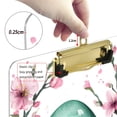 thumbnail image 6 of FORMRS Acrylic Clipboard with Low Profile Clip Standard A4 Letter Size, 12.5" x 9", Egg Peach Blossom, 6 of 8