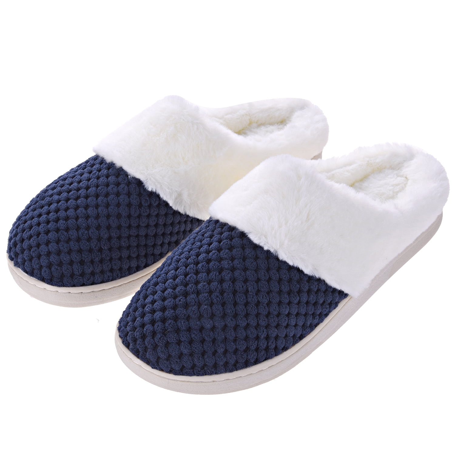 Vonmay - VONMAY Women's Slippers House Shoes Fleece Fuzzy Plush Lining ...