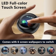 Headphones Active Noise Cancelling Earbuds With Screen Water Proof Blue Tooth Ear Buds Sport True Wireless Bluetooth Earbuds For Phones With Charging Case Earphones Noise Cancelling Earbuds