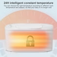 thumbnail image 5 of Chauffe-serviettes Intelligent USB à Lumière DEL Lingettes Humides Garder au Chaud Boîte de Rangement pour Mouchoirs Température Réglable Chauffage Portable, 5 of 5