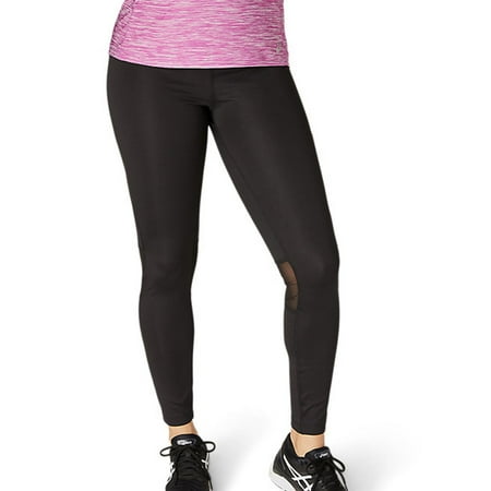 ASICS Womens High-Waist Compression Athletic Pants Black X-Small