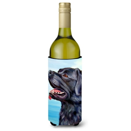 

Carolines Treasures 7389LITERK Black Labrador Retriever Wine Bottle Hugger Wine Bottle multicolor