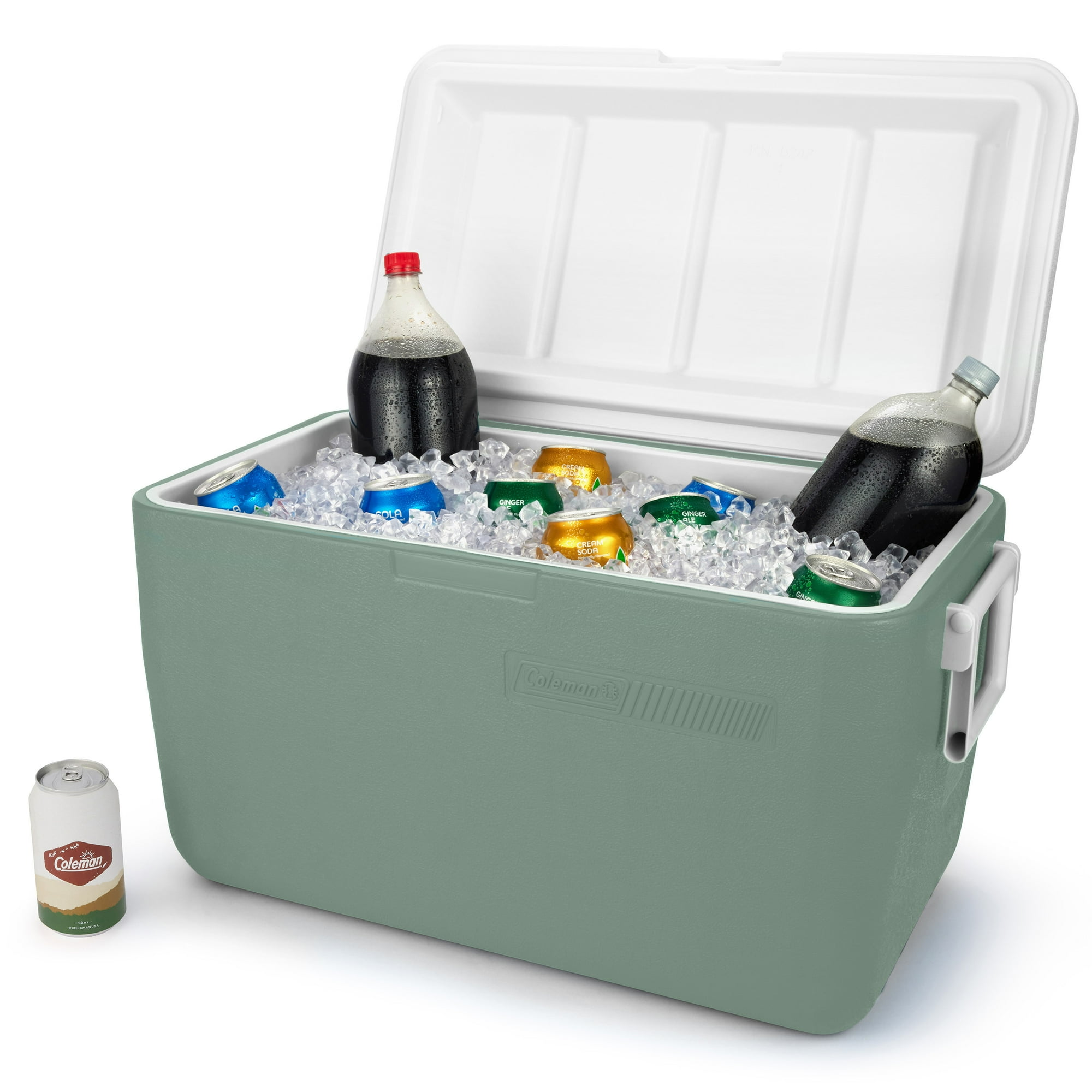 Coleman Chiller 48-Quart Hard Cooler, 45.4-Litre Portable Beach