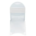 thumbnail image 2 of Your Chair Covers - 10 Pack Stretch Spandex Bands White, 2 of 3