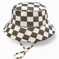 thumbnail image 4 of CAUYDY 1-5T Toddler Sun Hat UPF 50+ Sun Protection 6-18 Months Baby Cute Bucket Hats Kids Summer Beach Hats with Wide Brim for Newborn Boys & Girls (Sizes 12-36 Months,Coffee), 4 of 4