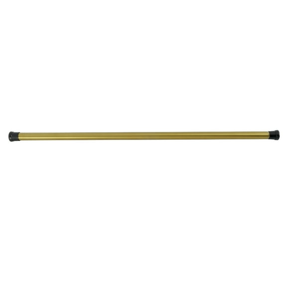Kingston Brass SR367 Edenscape 36"-60" Stainless Steel Adjustable Tension Shower Curtain Rod, Brushed Brass