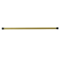 Kingston Brass SR367 Edenscape 36"-60" Stainless Steel Adjustable Tension Shower Curtain Rod, Brushed Brass