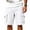 White_#05, variant on Sewkxo Mens Casual Sweat Shorts Drawstring Elastic Waist Athletic Workout Gym Jogger Shorts with 4 Pockets,Black S