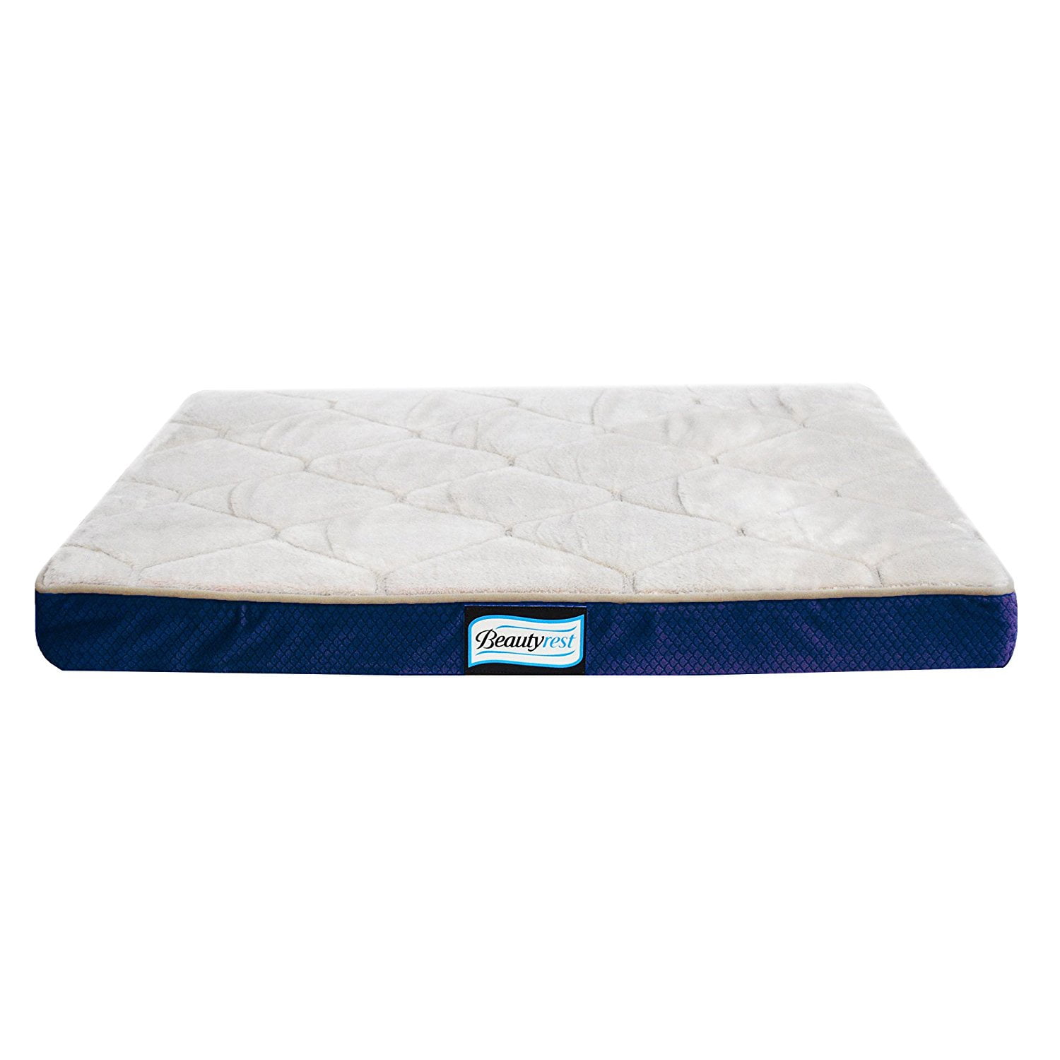 Simmons Beautyrest Thera Bed Orthopedic Memory Foam Dog Bed And Kennel Crate Mat Dual Blend Of Orthopedic Materials Memory Foam Mattress Topper And Convoluted By Simmons Beautyrest Pet Walmart Com