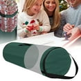 thumbnail image 1 of Outdoor Christmas Decorations Home Textile Storage Wrapping Paper Storage Organizer Bag Store Up To Bag With Handles And Zippered Top Wrap And Ribbons Storage case, 1 of 9