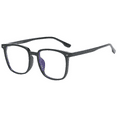 thumbnail image 4 of Black Computer Glasses Frame Women Men Anti Blue Light Square Rectangle Eyewear Blocking Glasses Optical Spectacle Eyeglass, 4 of 4