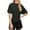 Womens Tops Black, variant on XS-5X Plus Size Tops for Women Short Sleeve Crewneck T Shirts Womens Casual Solid Color Pullover Breathable Athletic Workout Tee Top