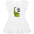 thumbnail image 3 of Inktastic I Love my Dad with Baby and Daddy Brontosauruses Girls Toddler Dress, 3 of 5