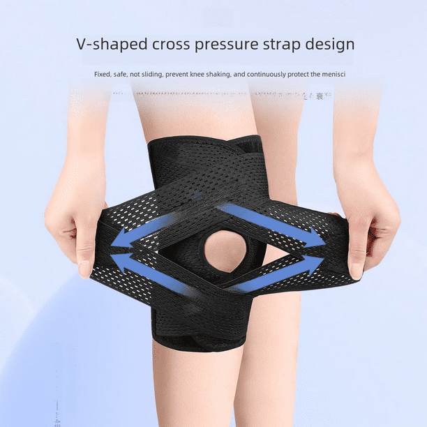 Actualización de la sexta generación de rodilleras de menisco japonesas para lesiones deportivas, banda de rótula para articulaciones de hombres y mujeres, leggings de soporte de silicona