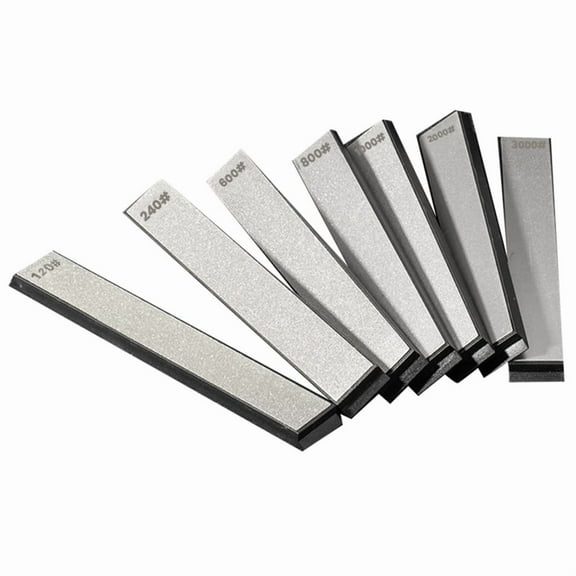 7pcs  Whetstone Knife Sharpener for  Pro Rx008 Knife Sharpener Stone 120 240 600 800 1000 2000 3000 Set