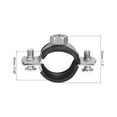 thumbnail image 3 of Unique Bargains Wall Ceiling Mount Iron 1' (25mm) Adjustable Pipe Bracket Clamp 10 Pack, 3 of 6