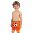 thumbnail image 4 of Pantalones cortos de bolsillo para niños con cordón elástico estampado casual traje de baño pantalones de cinco puntos, 4 of 8