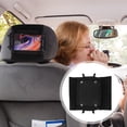 thumbnail image 3 of Support de Tablette de Voiture Support de Téléphone Rotatif Réglable pour 2 Appareils, 3 of 8