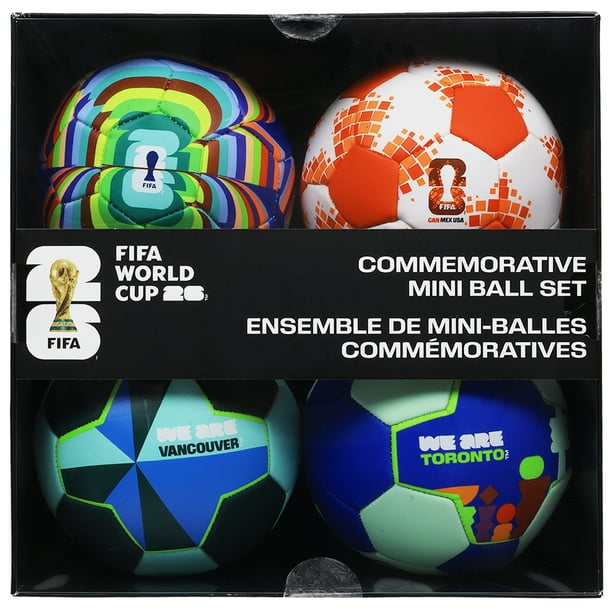 FIFA World Cup 26™ 4pk Size 1 Canada Soccer Ball Set - Walmart.ca