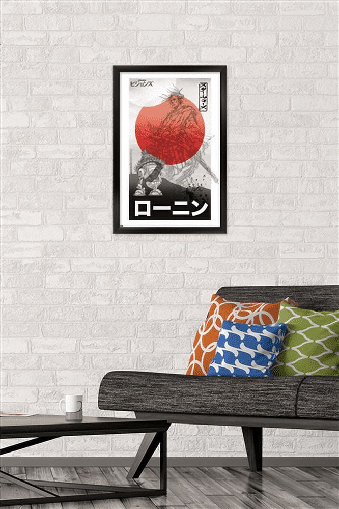 Star Wars: Visions - Two Suns Wall Poster, 14.725" x 22.375", Framed