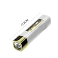 thumbnail image 3 of Mini linterna LED Banco de energía 3 modos 1200mAh Iluminación de antorcha de emergencia (Oro), 3 of 8