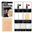 thumbnail image 2 of Xihbxyly Ofertas para mujeres Juego de maniquí para práctica de tatuajes faciales cejas, 30 ml, 2 of 7
