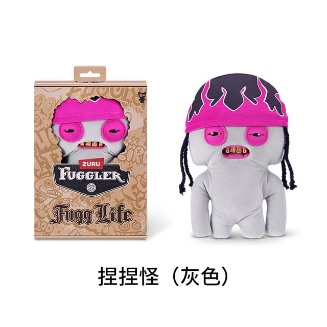 Fugg*ler Divertidos juguetes de peluche o llaveros de monstruos feos Kawaii Fuggler Conejos de peluche lindos...