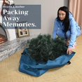 thumbnail image 2 of Hearth & Harbor Christmas Tree Storage Bag – Waterproof Christmas Tree Storage Box – Waterproof Christmas Tree Bag With Reinforced Handles & Dual Zipper – PE Plastic – 7.5 ft. – Pack of 2, 2 of 7