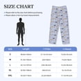 thumbnail image 4 of Lsque Dogs Are Running Print Men's Pajama Pants, Lounge Pant - Comfortable Home Wear,Elastic Waistband, Stylish Design-Large, 4 of 9