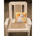 thumbnail image 2 of Carolines Treasures BB9975PW1818 Labrador Retriever Fall Fabric Decorative Pillow  18H x18W multicolor, 2 of 2