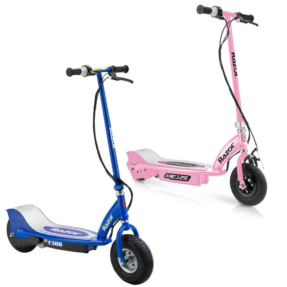 Razor E125 & E300 Kids Ride On 24V Battery Powered Electric Scooters (2