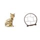 thumbnail image 1 of Estatua De Gato, Figura Decorativa, Escultura Animal, Arte, Artesanía, Adorno, Soporte De Exhibición, Decoración Del Hogar, Organizador De Regalos, Estante De Exhibición De Manualidades,, 1 of 8